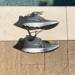 Nike Gray Athletic Shoes